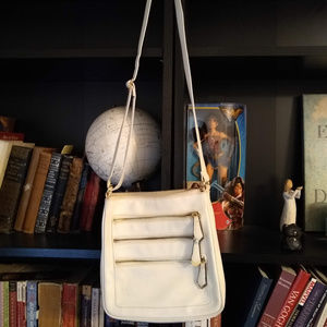 White cross-body bag